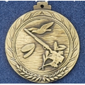 2.5" Stock Cast Medallion (Shooting Skeet & Trap)